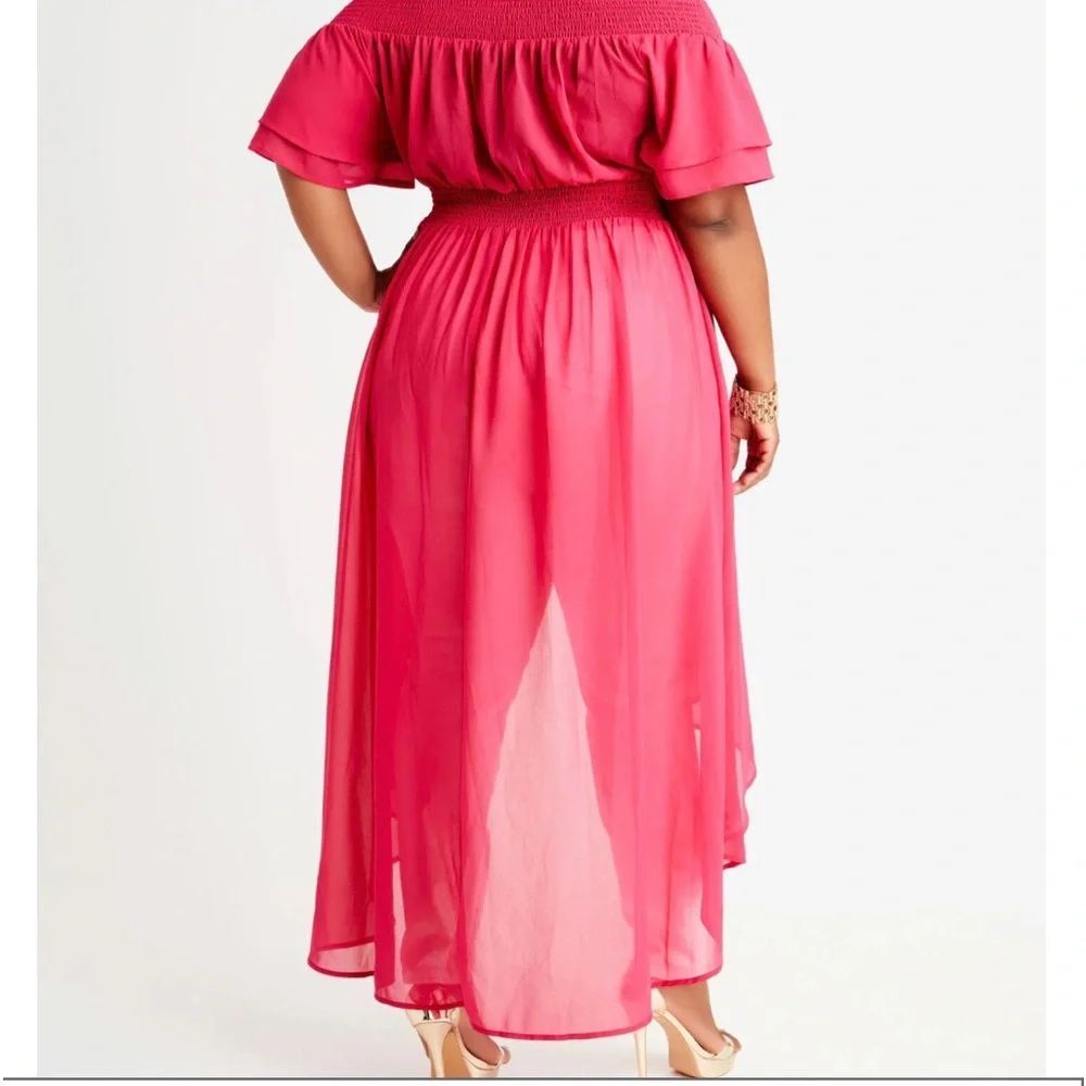 Brand New Half Sleeve Hi Low Blouse/ Duster Sz 22/24 & 26/28 - Picture 4 of 13